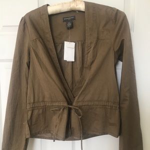 Banana Republic Tie Front Top